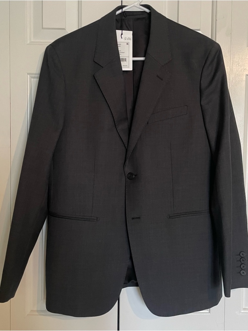 Men's Classic Black Blazer -